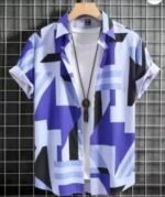Aesthetic Style Half Sleeve Cotton Shirt For Men | নান্দনিক স্টাইল ক্যাজুয়াল কটন শার্ট । MNK SHOP - Image 4