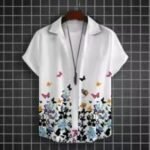 Aesthetic Style Half Sleeve Cotton Shirt For Men | নান্দনিক স্টাইল ক্যাজুয়াল কটন শার্ট । MNK SHOP - Image 3