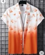 Aesthetic Style Half Sleeve Cotton Shirt For Men | নান্দনিক স্টাইল ক্যাজুয়াল কটন শার্ট । MNK SHOP - Image 5