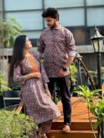 Attractive Premium Shirt Three Piece Couple Set | আকর্ষণীয় থ্রি পিস পার্টি কাপল সেট । MNK SHOP - Image 7