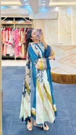 Gorgeous Festival Special Digital Print Three Piece | গর্জিয়াস উৎসব স্পেশাল নতুন ডিজাইনের থ্রি পিস । MNK SHOP