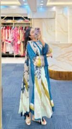 Ultra Soft Breathable Fabric Digital Print Three Piece | নরম আরামদায়ক ফেব্রিক ফ্যাশনেবল থ্রি পিস । MNK SHOP - Image 2