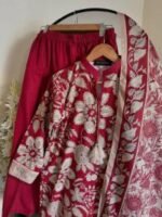 Chic Ready-to-Wear Digital Print Three Piece Wear | রেডিমেড লুক স্টাইলিশ নারীদের পোশাক ওয়্যার । MNK SHOP - Image 3