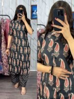 Aesthetic Style Readymade Two Piece Kurti | নান্দনিক স্টাইল মেয়েদের কুর্তি । MNK SHOP - Image 4