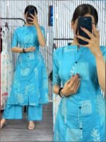 Casual Daily Readymade Two Piece Kurti | ক্যাজুয়াল ডেইলি ট্রেন্ডি কুর্তি । MNK SHOP - Image 6