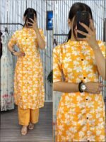 Casual Daily Readymade Two Piece Kurti Wear | ক্যাজুয়াল ডেইলি সুন্দর ড্রেস সেট ওয়্যার । MNK SHOP - Image 4