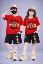 Vibrant Solid Color Drop Shoulder Baby TShirt and Pant Set | চমৎকার সলিড কালার ড্রপ শোল্ডার বেবি সেট । MNK SHOP