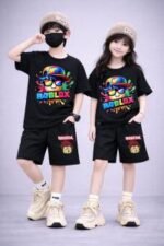 Vibrant Solid Color Drop Shoulder Baby TShirt and Pant Set | চমৎকার সলিড কালার ড্রপ শোল্ডার বেবি সেট । MNK SHOP - Image 10