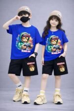 Premium Half Sleeve Style Drop Shoulder Baby TShirt and Pant Set Selection | প্রিমিয়াম হাফ স্লিভ স্টাইল আরামদায়ক বাচ্চাদের সেট সিলেকশন । MNK SHOP - Image 3