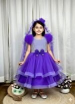 Party Princess Frock – New Arrival | পার্টি প্রিন্সেস ফ্রক । MNK SHOP - Image 2