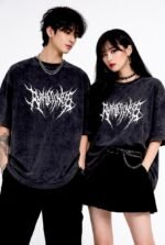 Deluxe Urban Fashion Premium Acid Wash Drop Shoulder T-Shirt | ডেলুক্স আর্বান প্রিমিয়াম ফ্যাশন । MNK SHOP - Image 3