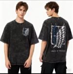 Half Sleeve Style Premium Acid Wash Drop Shoulder TShirt | প্রিমিয়াম হাফ স্লিভ স্টাইল ট্রেন্ডি পুরুষদের পোশাক । MNK SHOP - Image 7