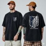Half Sleeve Style Premium Acid Wash Drop Shoulder TShirt | প্রিমিয়াম হাফ স্লিভ স্টাইল ট্রেন্ডি পুরুষদের পোশাক । MNK SHOP - Image 11