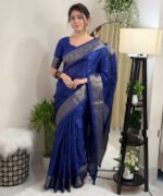 Aesthetic Japani Premium Dhupiyan Silk Saree | নান্দনিক জাপানি ফ্যাশনেবল সিল্ক কালেকশন । MNK SHOP - Image 4