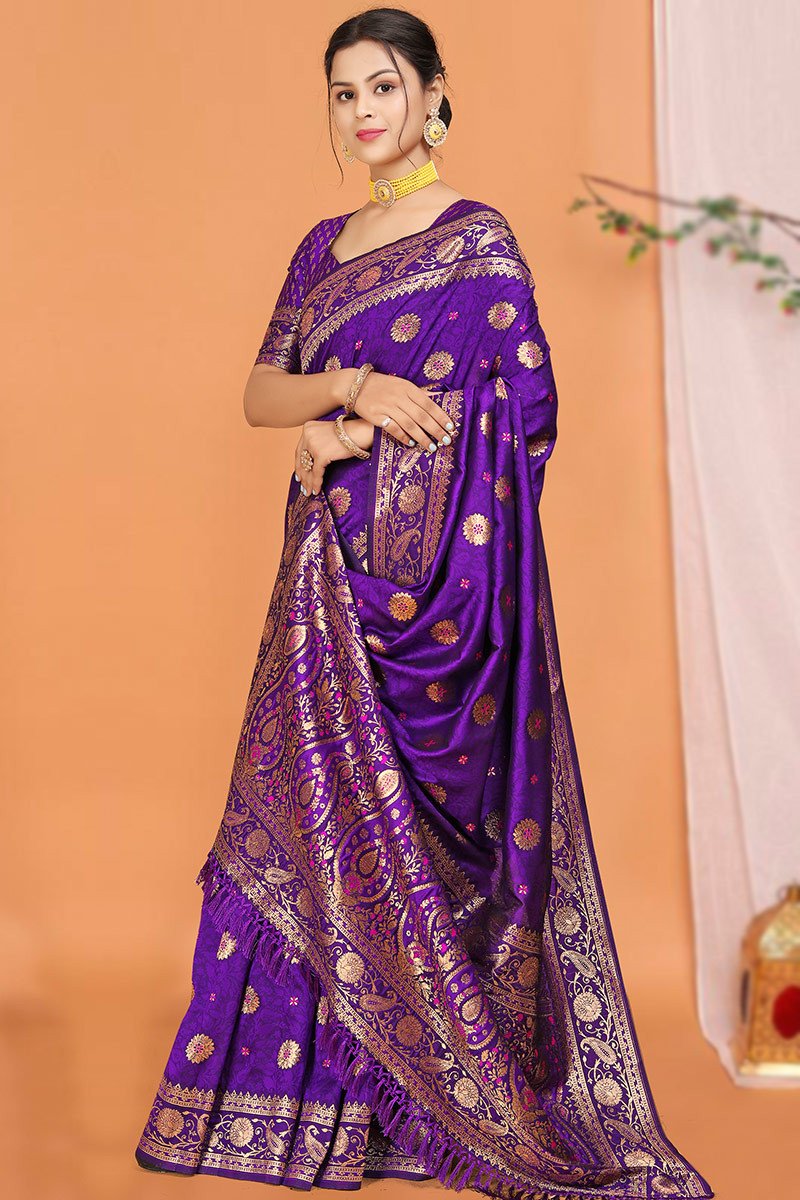 1772190649_L_14 Exclusive Block Print Japani Silk Saree with Blouse Piece Outfit | এক্সক্লুসিভ ব্লক প্রিন্ট বিশেষ শাড়ি আউটফিট । MNK SHOP - Image 1