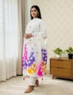 Ultra Soft Breathable Fabric Block Print Three Piece | নরম আরামদায়ক ফেব্রিক ফ্যাশন থ্রি পিস । MNK SHOP - Image 13