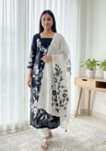 Ultra Soft Breathable Fabric Block Print Three Piece Wear | নরম আরামদায়ক ফেব্রিক নারীদের ফ্যাশন ওয়্যার । MNK SHOP