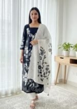 Ultra Soft Breathable Fabric Block Print Three Piece Wear | নরম আরামদায়ক ফেব্রিক নারীদের ফ্যাশন ওয়্যার । MNK SHOP