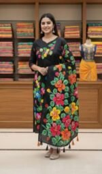 Sophisticated Party Outfit Block Print Three Piece Outfit | সোফিস্টিকেটেড পার্টি আউটফিট ফ্যাশন কালেকশন আউটফিট । MNK SHOP - Image 8