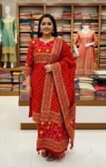 Sophisticated Party Outfit Block Print Three Piece Outfit | সোফিস্টিকেটেড পার্টি আউটফিট ফ্যাশন কালেকশন আউটফিট । MNK SHOP - Image 10