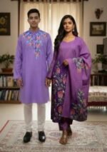 Ultra Soft Breathable Fabric Block Print Three Piece Attire | নরম আরামদায়ক ফেব্রিক নারীদের থ্রি পিস পোশাক । MNK SHOP - Image 12
