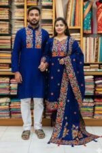 Ultra Soft Breathable Fabric Block Print Three Piece Attire | নরম আরামদায়ক ফেব্রিক নারীদের থ্রি পিস পোশাক । MNK SHOP - Image 6