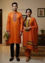 Ultra Soft Breathable Fabric Block Print Three Piece Attire | নরম আরামদায়ক ফেব্রিক নারীদের থ্রি পিস পোশাক । MNK SHOP - Image 13
