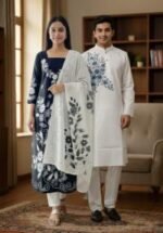 Ultra Soft Breathable Fabric Block Print Three Piece Attire | নরম আরামদায়ক ফেব্রিক নারীদের থ্রি পিস পোশাক । MNK SHOP - Image 14