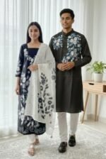 Ultra Soft Breathable Fabric Block Print Three Piece Attire | নরম আরামদায়ক ফেব্রিক নারীদের থ্রি পিস পোশাক । MNK SHOP - Image 15