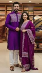 Ultra Soft Breathable Fabric Block Print Three Piece Selection | নরম আরামদায়ক ফেব্রিক আধুনিক পোশাক সিলেকশন । MNK SHOP - Image 11