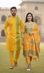 Ultra Soft Breathable Fabric Block Print Three Piece Selection | নরম আরামদায়ক ফেব্রিক আধুনিক পোশাক সিলেকশন । MNK SHOP - Image 2