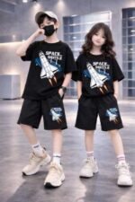 Premium Half Sleeve Style Drop Shoulder Baby TShirt and Pant Set Outfit | প্রিমিয়াম হাফ স্লিভ স্টাইল আধুনিক বেবি পোশাক আউটফিট । MNK SHOP - Image 13