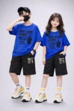 Premium Half Sleeve Style Drop Shoulder Baby TShirt and Pant Set Outfit | প্রিমিয়াম হাফ স্লিভ স্টাইল আধুনিক বেবি পোশাক আউটফিট । MNK SHOP - Image 14
