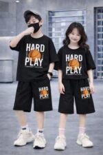 Aesthetic Dynamic Look Drop Shoulder Baby TShirt and Pant Set Attire | নান্দনিক ডাইনামিক লুক কিউট টি-শার্ট সেট পোশাক । MNK SHOP - Image 2