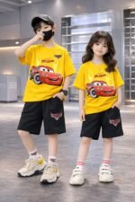 Stylish DTF Print Drop Shoulder Baby T-Shirt and Pant Set | স্টাইলিশ ডিটিএফ প্রিন্ট নতুন বেবি সেট । MNK SHOP