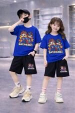 Trendy Mash Fabric Drop Shoulder Baby TShirt and Pant Set Selection | ট্রেন্ডি ম্যশ ফেব্রিক আধুনিক শিশু পোশাক সিলেকশন । MNK SHOP - Image 7