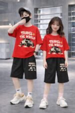 Stylish DTF Print Drop Shoulder Baby T-Shirt and Pant Set | স্টাইলিশ ডিটিএফ প্রিন্ট নতুন বেবি সেট । MNK SHOP - Image 13