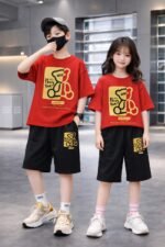 Stylish DTF Print Drop Shoulder Baby T-Shirt and Pant Set | স্টাইলিশ ডিটিএফ প্রিন্ট নতুন বেবি সেট । MNK SHOP - Image 7