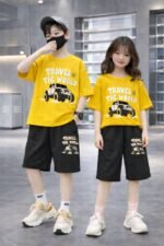 Stylish DTF Print Drop Shoulder Baby T-Shirt and Pant Set | স্টাইলিশ ডিটিএফ প্রিন্ট নতুন বেবি সেট । MNK SHOP - Image 14