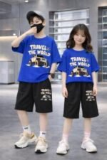 Trendy Mash Fabric Drop Shoulder Baby TShirt and Pant Set Selection | ট্রেন্ডি ম্যশ ফেব্রিক আধুনিক শিশু পোশাক সিলেকশন । MNK SHOP - Image 15