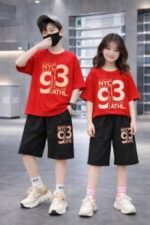 Trendy Mash Fabric Drop Shoulder Baby TShirt and Pant Set Selection | ট্রেন্ডি ম্যশ ফেব্রিক আধুনিক শিশু পোশাক সিলেকশন । MNK SHOP - Image 16