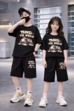 Trendy Mash Fabric Drop Shoulder Baby TShirt and Pant Set Selection | ট্রেন্ডি ম্যশ ফেব্রিক আধুনিক শিশু পোশাক সিলেকশন । MNK SHOP - Image 11