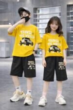 Trendy Mash Fabric Drop Shoulder Baby TShirt and Pant Set Selection | ট্রেন্ডি ম্যশ ফেব্রিক আধুনিক শিশু পোশাক সিলেকশন । MNK SHOP - Image 13