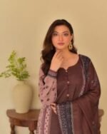 Modern Youth Choice Digital Print Three Piece Outfit | আধুনিক ট্রেন্ডি পছন্দ স্টাইলিশ থ্রি পিস আউটফিট । MNK SHOP - Image 3