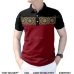 Ultra Soft Breathable Cotton Half Sleeve polo Shirt | নরম আরামদায়ক সুতি পুরুষদের পোলো । MNK SHOP - Image 2