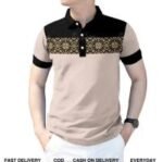 Ultra Soft Breathable Cotton Half Sleeve polo Shirt | নরম আরামদায়ক সুতি পুরুষদের পোলো । MNK SHOP - Image 3