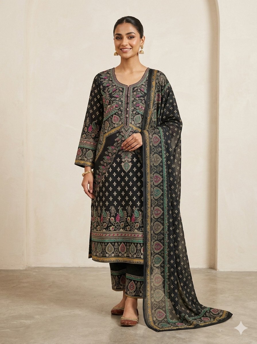 1772546127_L_3 Gorgeous Festival Special Digital Print Three Piece Selection | গর্জিয়াস উৎসব স্পেশাল সুন্দর ডিজাইন সিলেকশন । MNK SHOP - Image 1