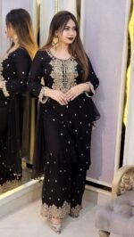 Ac Cotton Garara Three Piece | কটন গারারা থ্রি পিস । MNK SHOP - Image 4