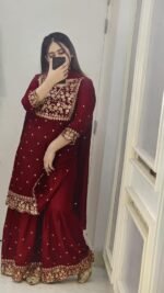 Ac Cotton Garara Three Piece | কটন গারারা থ্রি পিস । MNK SHOP