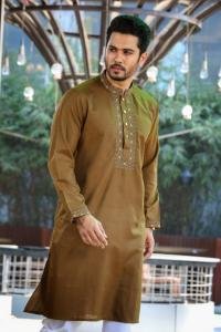 Sophisticated Classic Look Luxury Italian Panjabi with Box | অভিজাত ক্লাসিক লুক লাক্সারি পোশাক । MNK SHOP